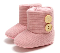 Cozy Sunflower Cotton Baby Boots - The Little Big Store