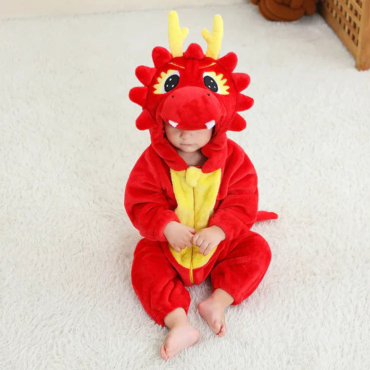 Cartoon One-piece Pajama - The Little Big Store