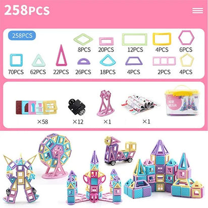 Big Size Magnetic Designer Construction Set Model - The Little Big Store