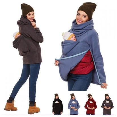 CuddleUp™ Kangaroo Carrier Sling Bag Coat - The Little Big Store