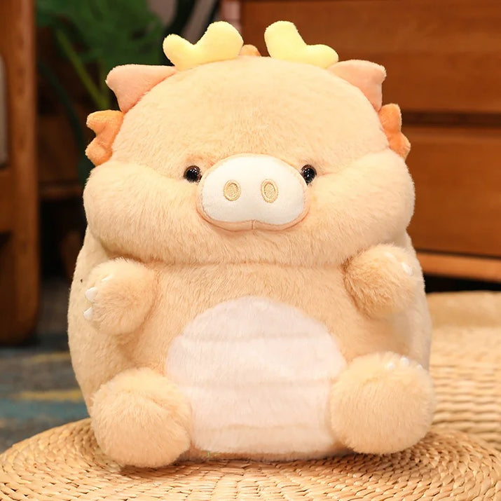 Cute Dragon Pig Plush Toy - The Little Big Store