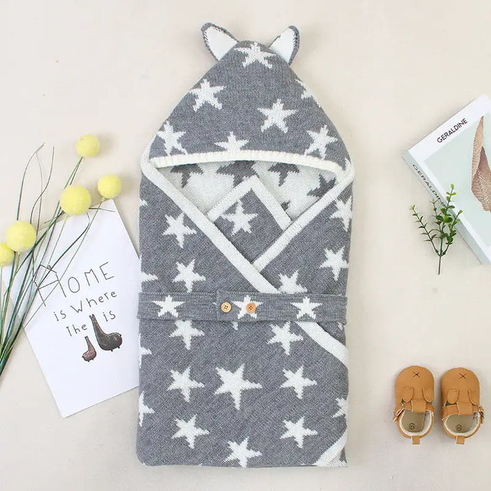 Hooded Baby Wrap Sleeping Bag - The Little Big Store