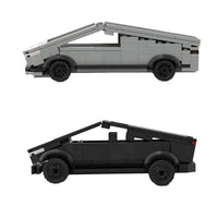 MOC Cyber Tesla Assembly Roadster Building Blocks Set - The Little Big Store