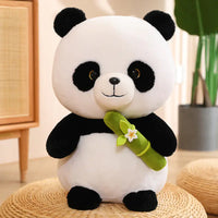 Cute Bamboo Tube Panda Plush Toy - The Little Big Store