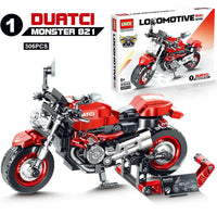 Motorcycle Model Building Block Toy - The Little Big Store