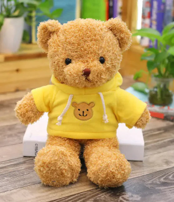 Sweater Teddy Bear Doll Plush Toy Bear Pillow Ragdoll - The Little Big Store
