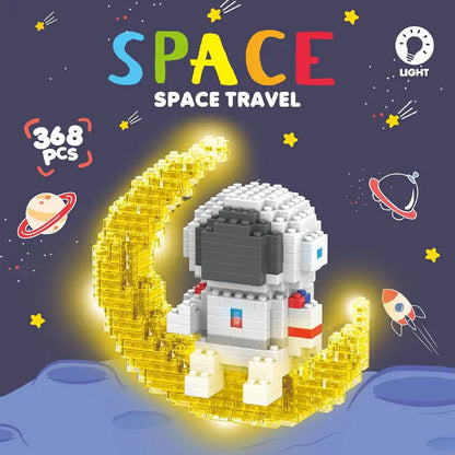 Toys Figure Astronaut Building Blocks Model - The Little Big Store