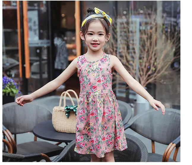 ☁️ BreezyBelle™ Cotton Princess Dress for Girls 🌼