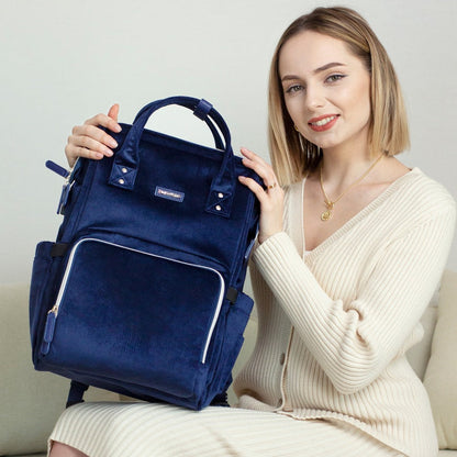 🎒 CozyCord Corduroy Diaper Backpack 🍼 – Stylish & Durable Baby Bag for Modern Parents