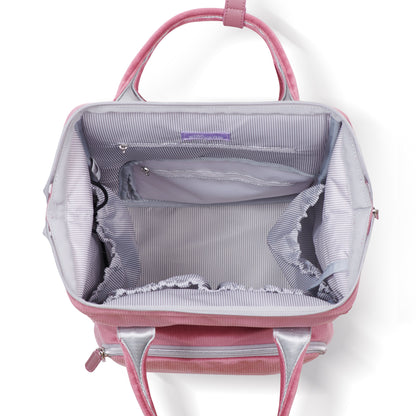 🎒 CozyCord Corduroy Diaper Backpack 🍼 – Stylish & Durable Baby Bag for Modern Parents