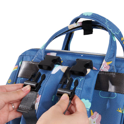 🎒 WideNest Open-Wide Diaper Backpack 🍼 – Ultra-Spacious, Easy-Access Baby Bag for Organized Parenting