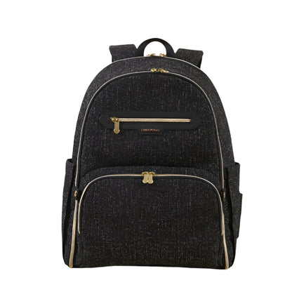 👜 TweedTote Convertible Diaper Backpack 🎒 – Chic 2-in-1 Baby Bag for Stylish Moms on the Go
