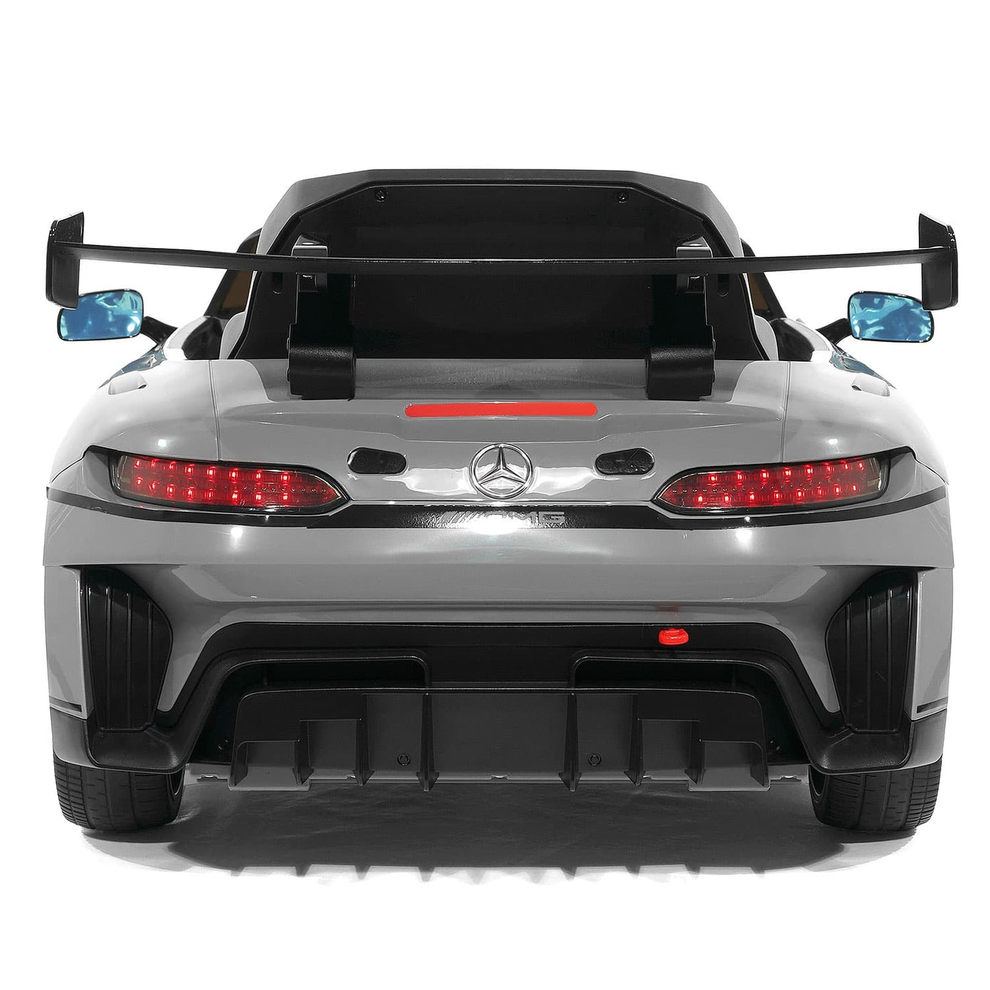 Mercedes AMG GT3 EVO 12V Kids Ride-On Car with R/C Parental Remote | Gray - The Little Big Store