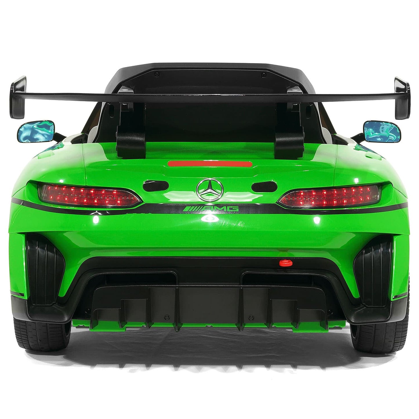 Mercedes AMG GT3 EVO 12V Kids Ride-On Car with R/C Parental Remote | Green - The Little Big Store