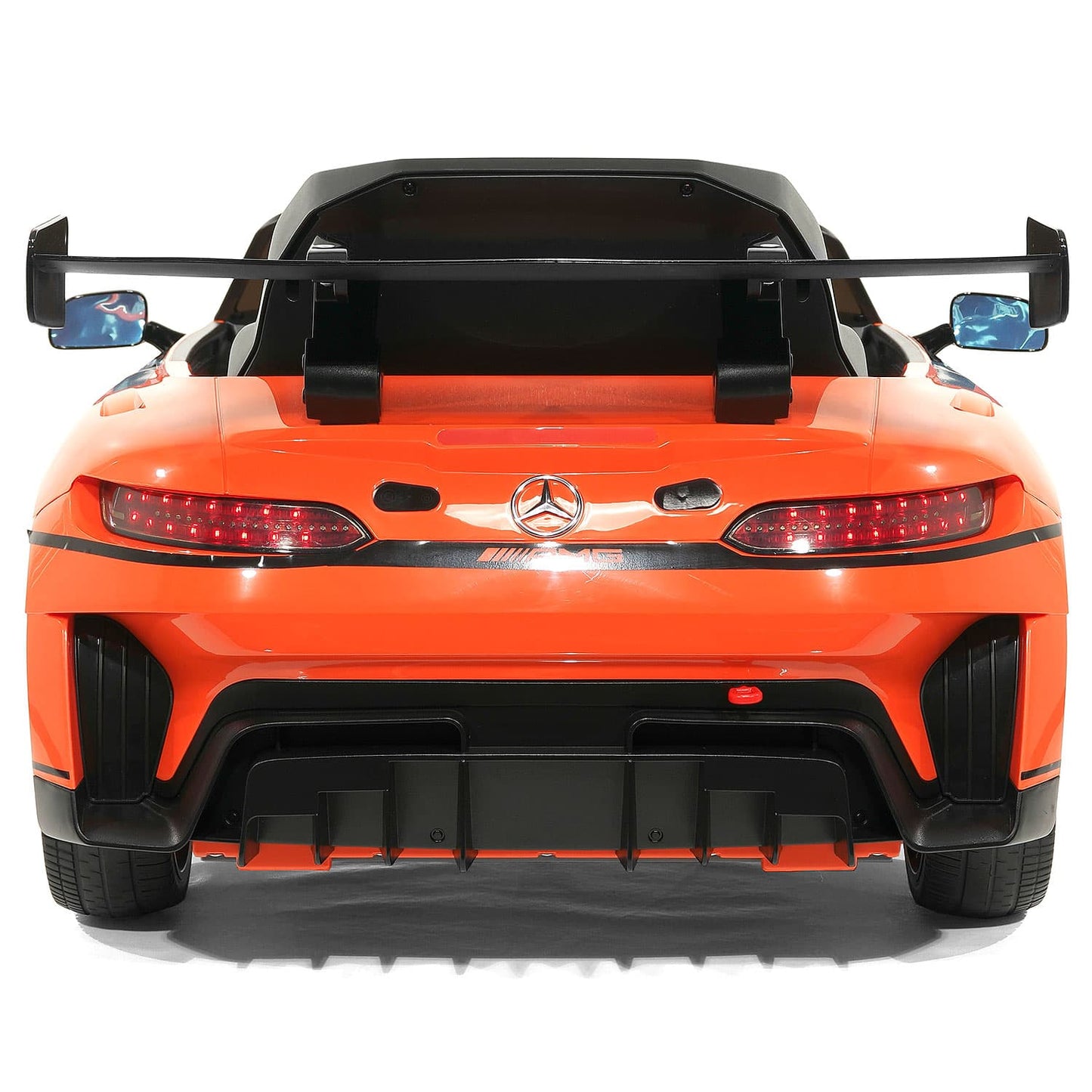 Mercedes AMG GT3 EVO 12V Kids Ride-On Car with R/C Parental Remote | Orange - The Little Big Store