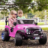 Trail Explorer 24V Kids Ride-On Car Truck with R/C Parental Remote | Pink - The Little Big Store
