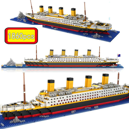 Puzzle building blocks Titanic - The Little Big Store