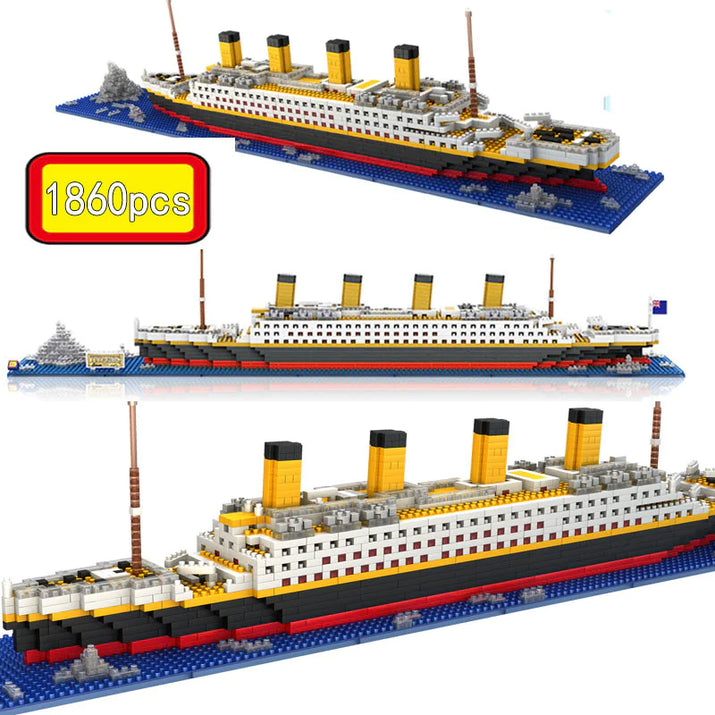 Puzzle building blocks Titanic - The Little Big Store