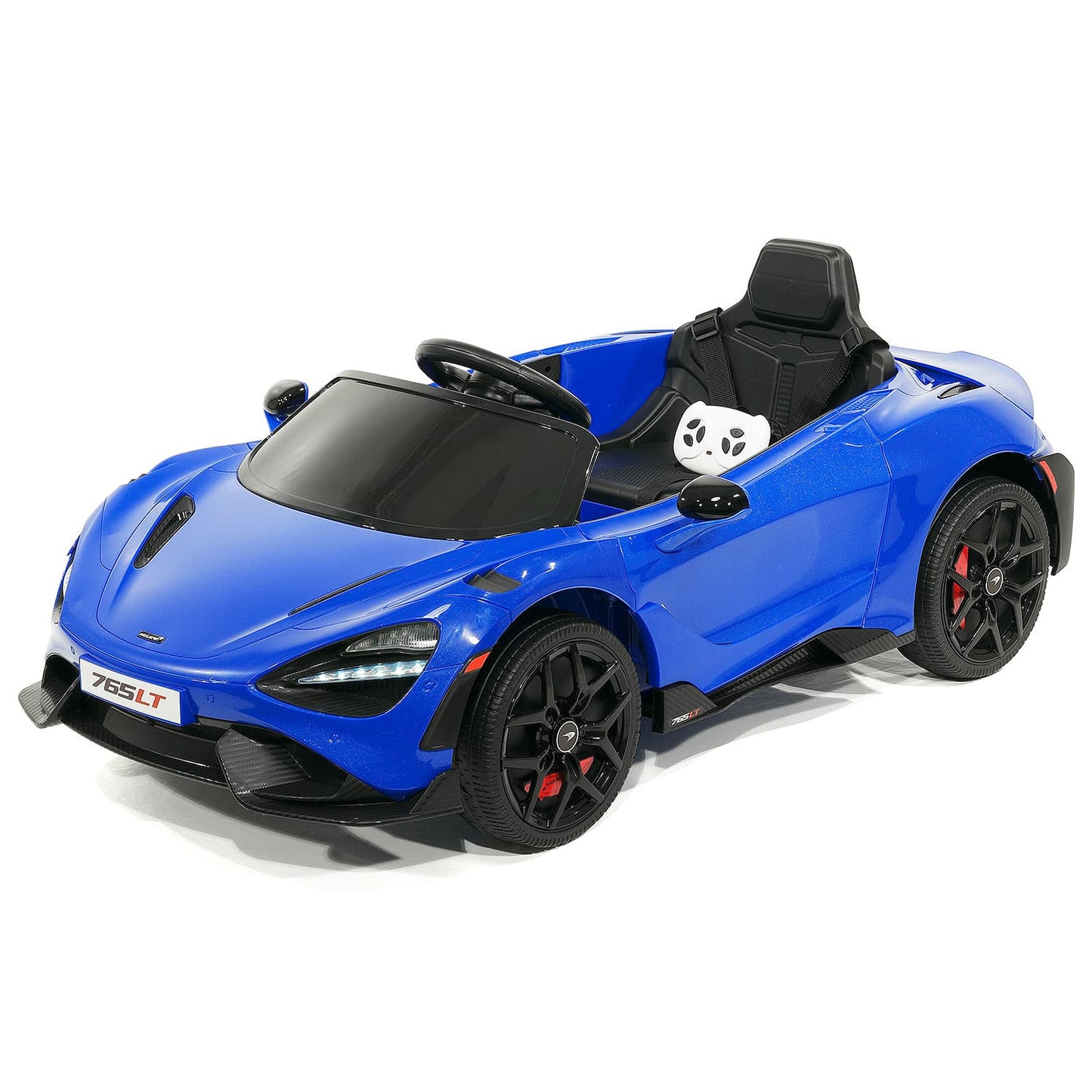 McLaren 765LT 12V Kids Ride-On Car with R/C Parental Remote | Blue - The Little Big Store