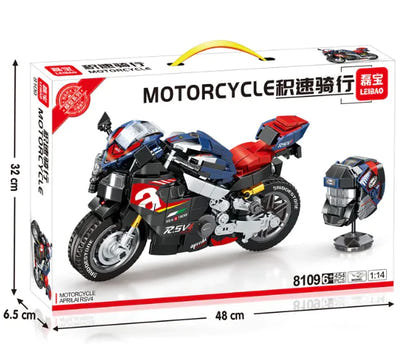Motorcycle Model Building Block Toy - The Little Big Store