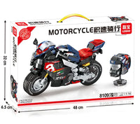 Motorcycle Model Building Block Toy - The Little Big Store
