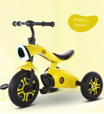 High Carbon Steel Kids Bike with Music Light Pedal