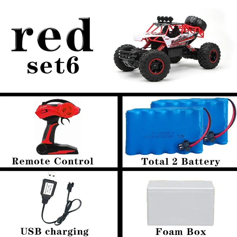 Precise: 1:12 4WD RC Car - Updated 2.4G Radio Control Buggy Toy - The Little Big Store