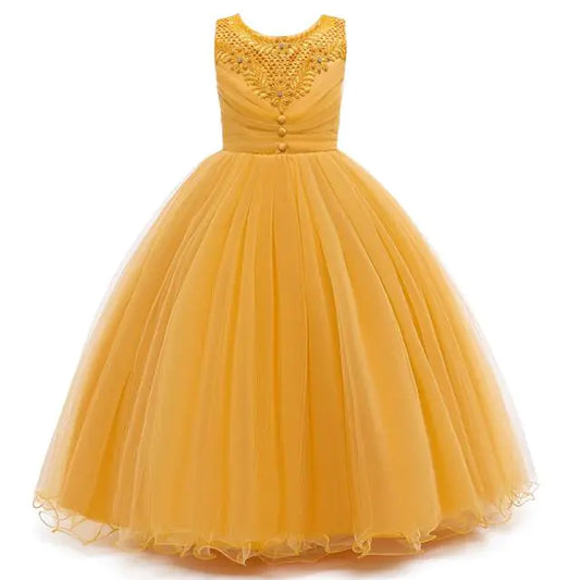 💎 Eleganza™ Summer Princess Dress for Girls (Ages 3–12) 👗