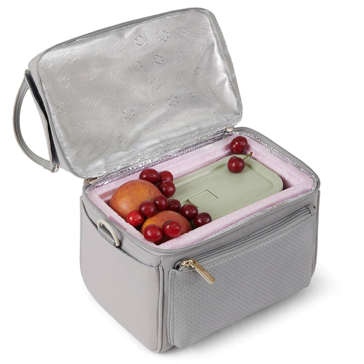 ❄️ ChillNurture Breastmilk Cooler Bag & Detachable Insulation Box Set 🍼 – Portable, Leakproof & Easy-to-Clean
