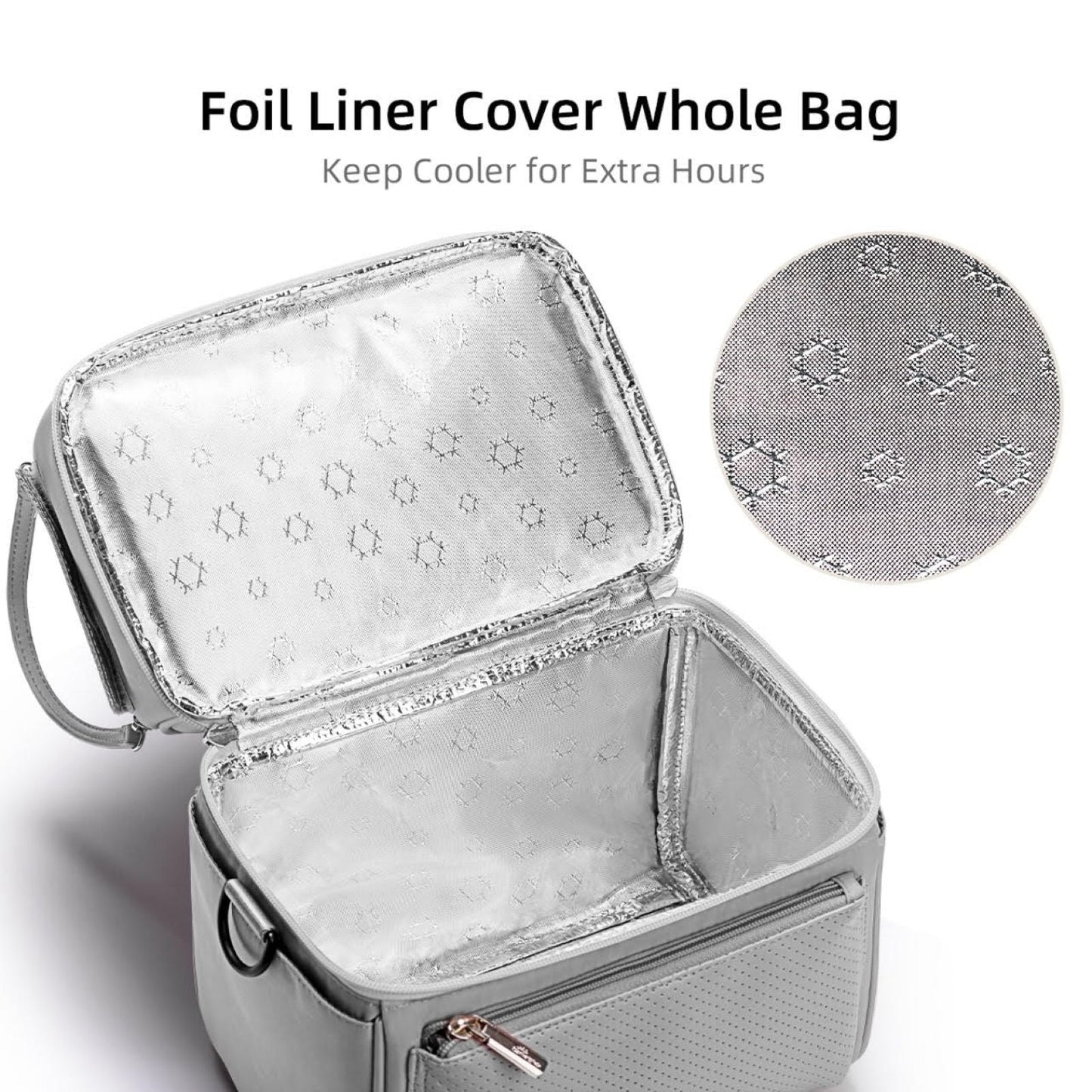 ❄️ ChillNurture Breastmilk Cooler Bag & Detachable Insulation Box Set 🍼 – Portable, Leakproof & Easy-to-Clean