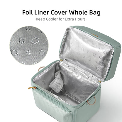 ❄️ ChillNurture Breastmilk Cooler Bag & Detachable Insulation Box Set 🍼 – Portable, Leakproof & Easy-to-Clean