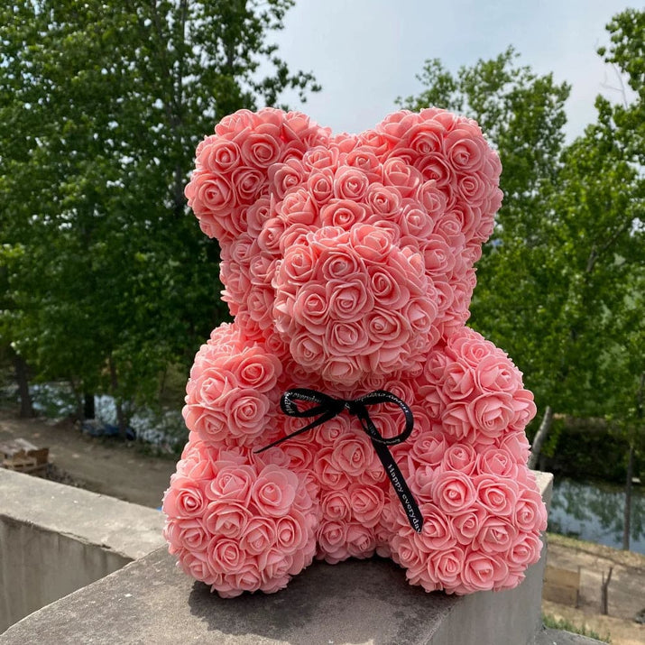 Rose Teddy Bear - The Little Big Store