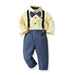 Little Gent™: Autumn Plaid Bow Tie Suit