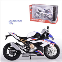 Alloy Sports Motorcycle Toy – Kids' Simulation Model - The Little Big Store