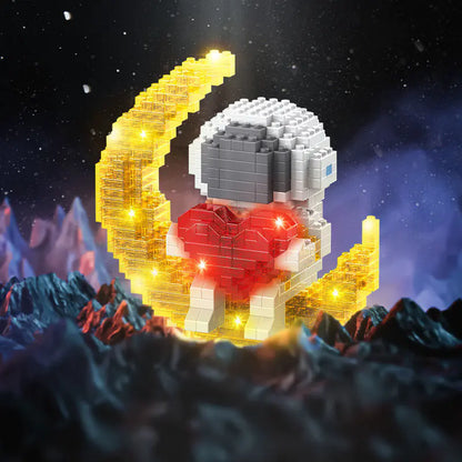 Toys Figure Astronaut Building Blocks Model - The Little Big Store
