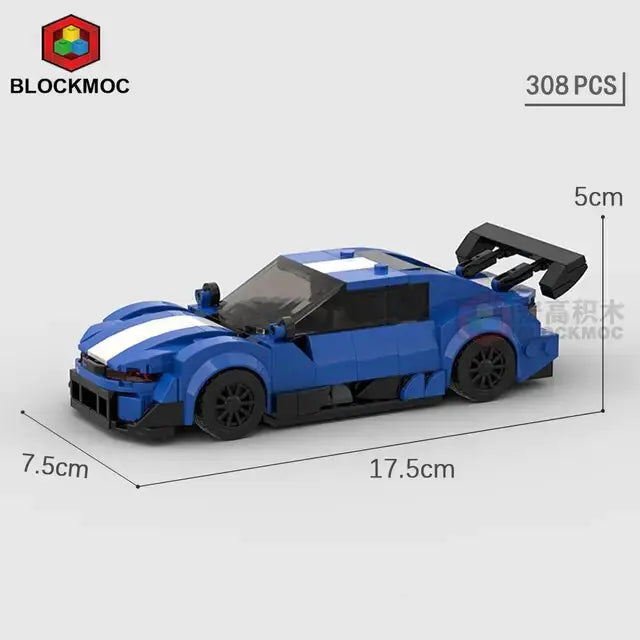 Brick Cars Mercedes Benz GTR C63, One G63 Maisha, Sharp E190 EVO, Sports Racing Car SUV Blocks Speed Master Racer Garage toy - The Little Big Store