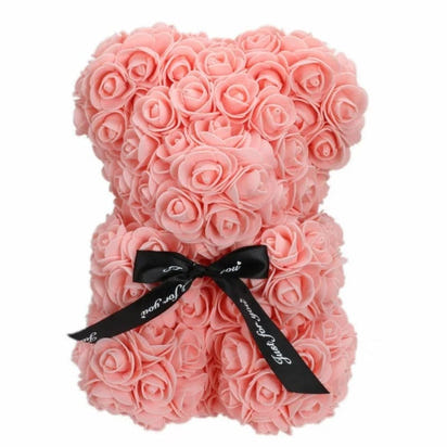 Christmas Gift Rose Plush Toy Bear - The Little Big Store