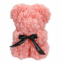 Christmas Gift Rose Plush Toy Bear - The Little Big Store