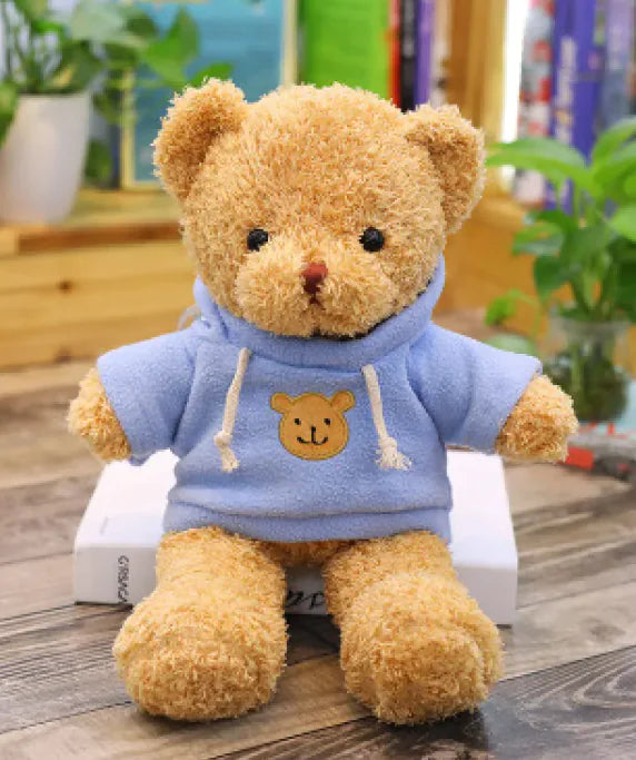 Sweater Teddy Bear Doll Plush Toy Bear Pillow Ragdoll - The Little Big Store