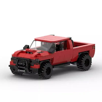 Speed Champions Dodge RAM 1500 TRX Toy Set - The Little Big Store