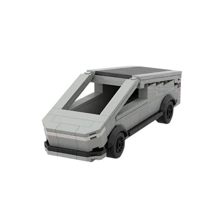 MOC Cyber Tesla Assembly Roadster Building Blocks Set - The Little Big Store