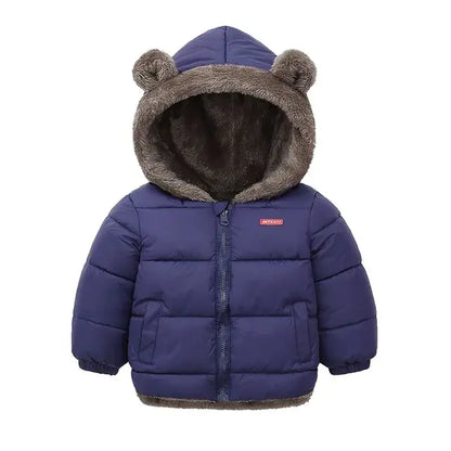 Children's Thick Fleece Coat - The Little Big Store