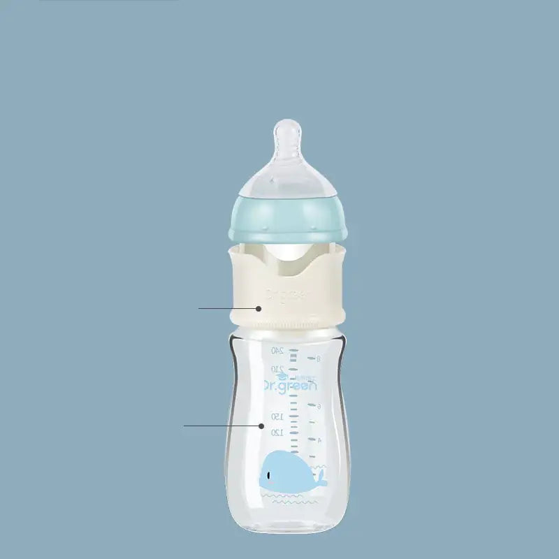 PureSip™ Glass Baby Bottle – Safe, Durable & BPA-Free Feeding