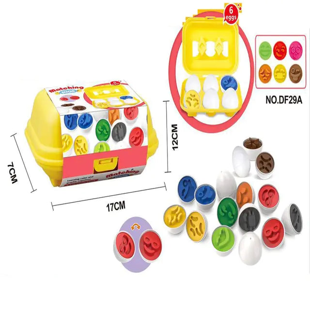 Montessori Geometric Eggs - The Little Big Store