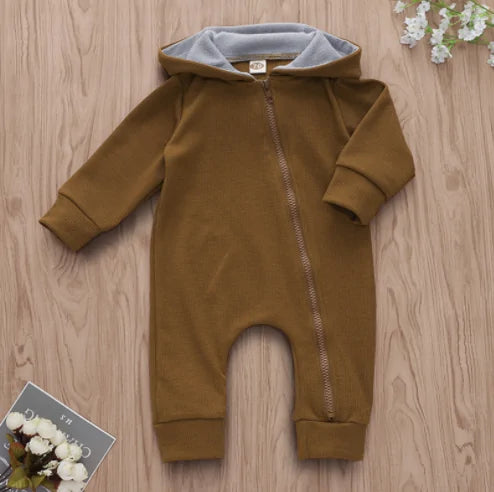 Baby Deer Hooded Jumpsuit - The Little Big Store