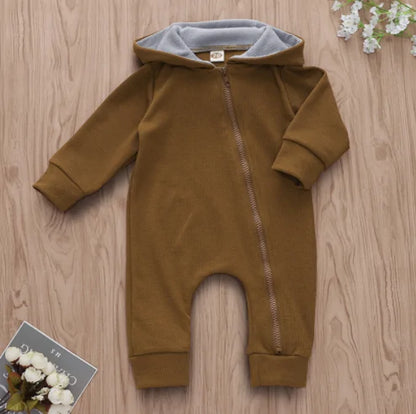 Baby Deer Hooded Jumpsuit - The Little Big Store