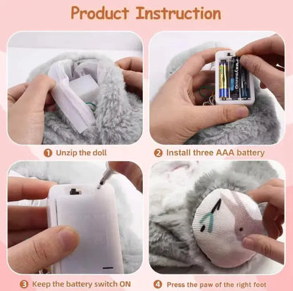 Rabbit Sensory Plush Toy - The Little Big Store
