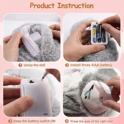 Rabbit Sensory Plush Toy