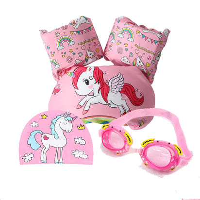 Children's Swim Arm Floats and Vest for Learning to Swim