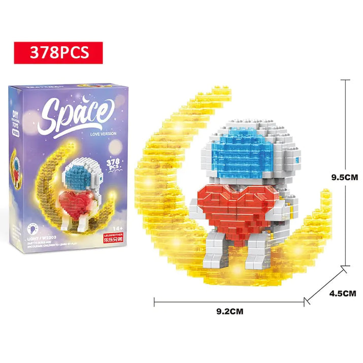 Toys Figure Astronaut Building Blocks Model - The Little Big Store